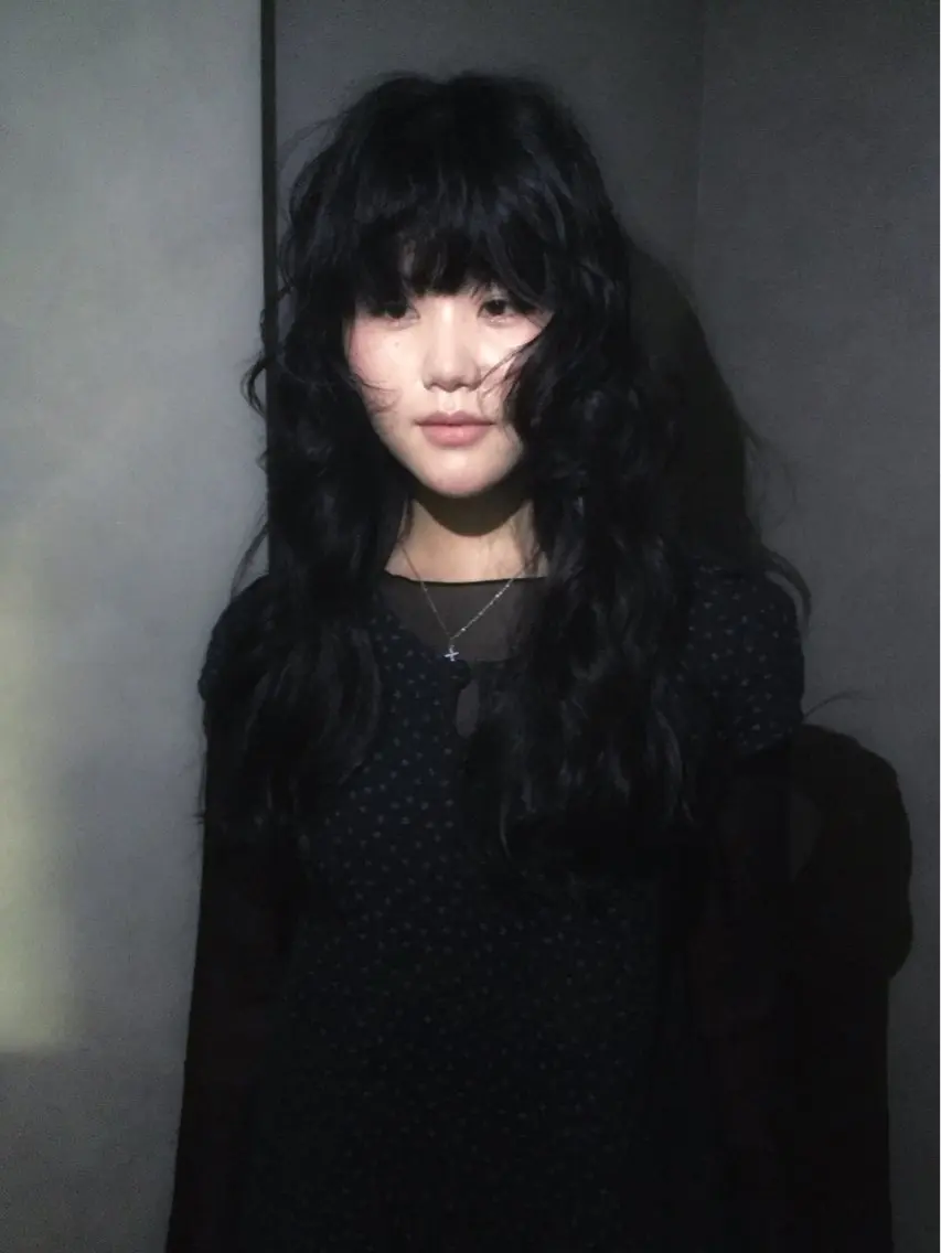 ロング カラー toyohara momokaのヘアスタイル