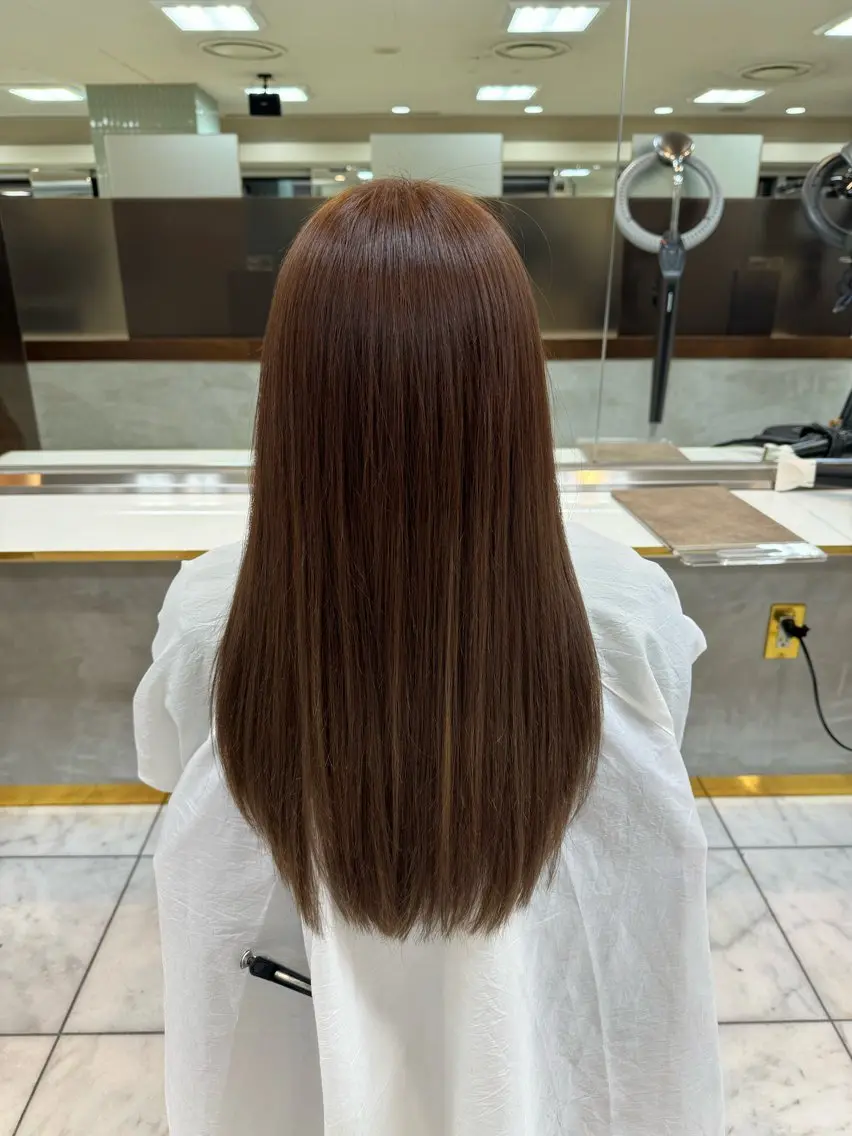 ロング カラー RINA /ショート 新宿/新宿御苑 のヘアスタイル