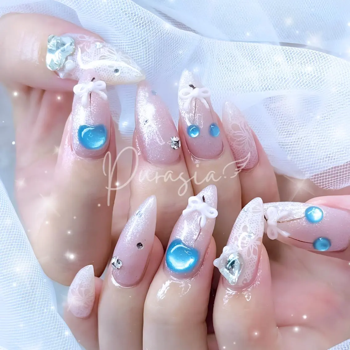 ネイル 🪞Purasia. nail｜肌管理💎のネイルデザイン