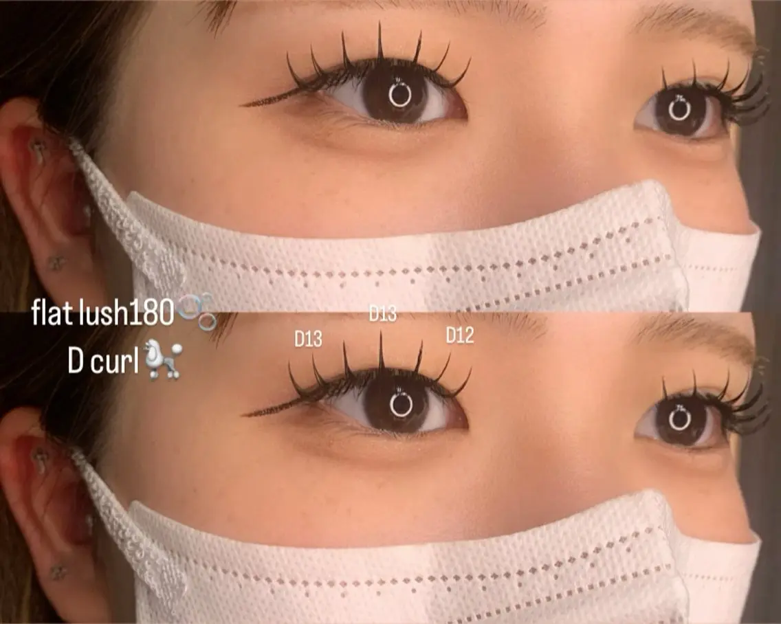 マツエク・マツパ フラットラッシュ Eyelash Salon IROのマツエク・マツパデザイン