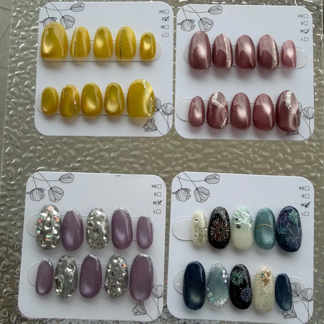 ネイル ネイルチップ Lily me.のネイルデザイン