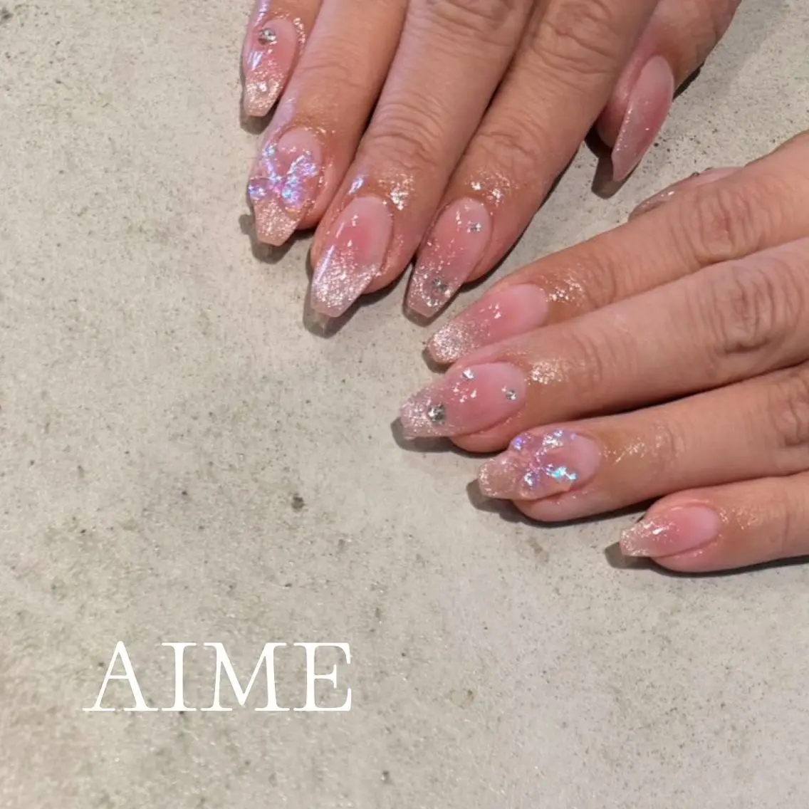 ネイル ハンドネイル AIME （momo）のネイルデザイン