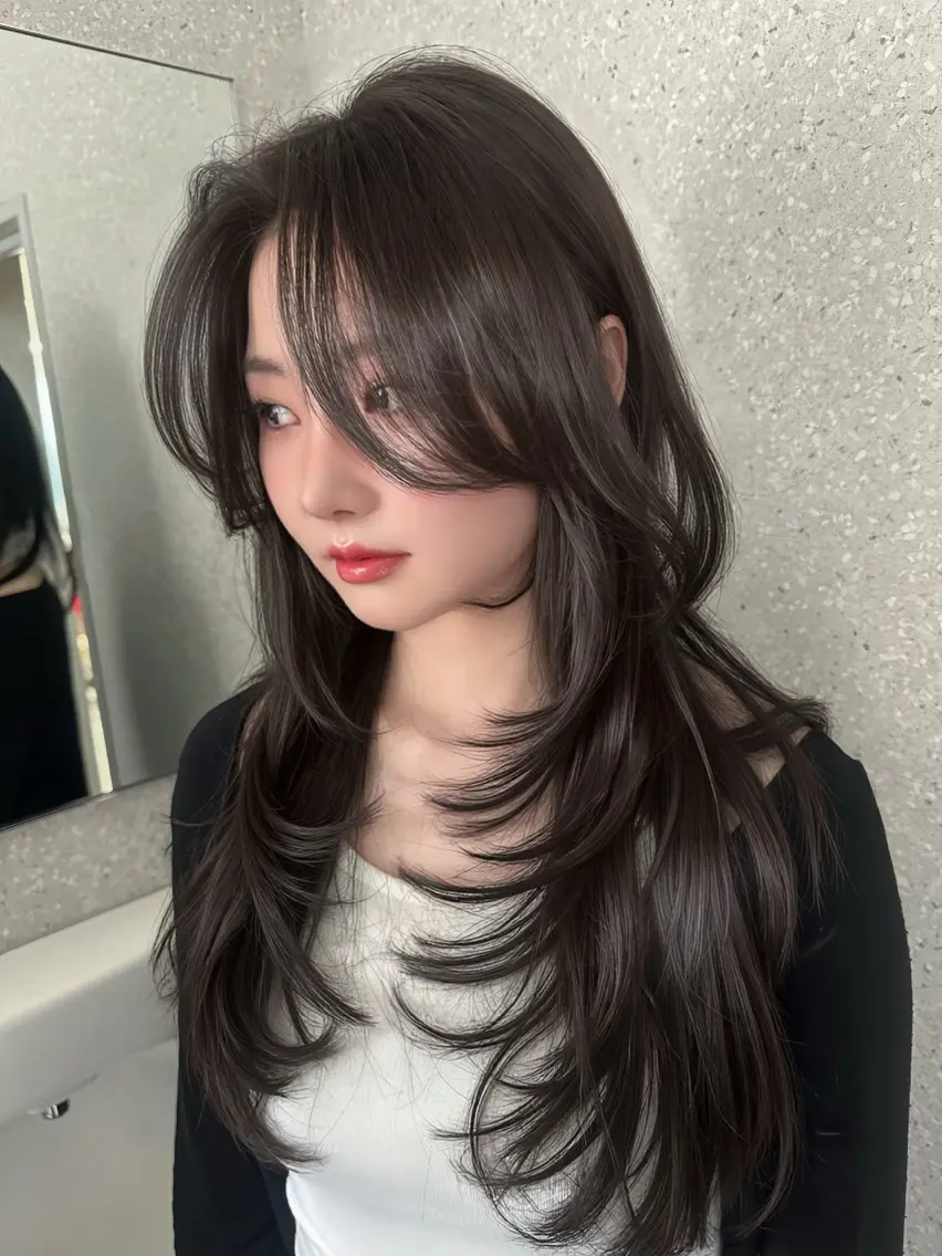 【本格韓国ヘアに】カット＋髪質改善クイックトリートメント￥11000→￥8000の写真