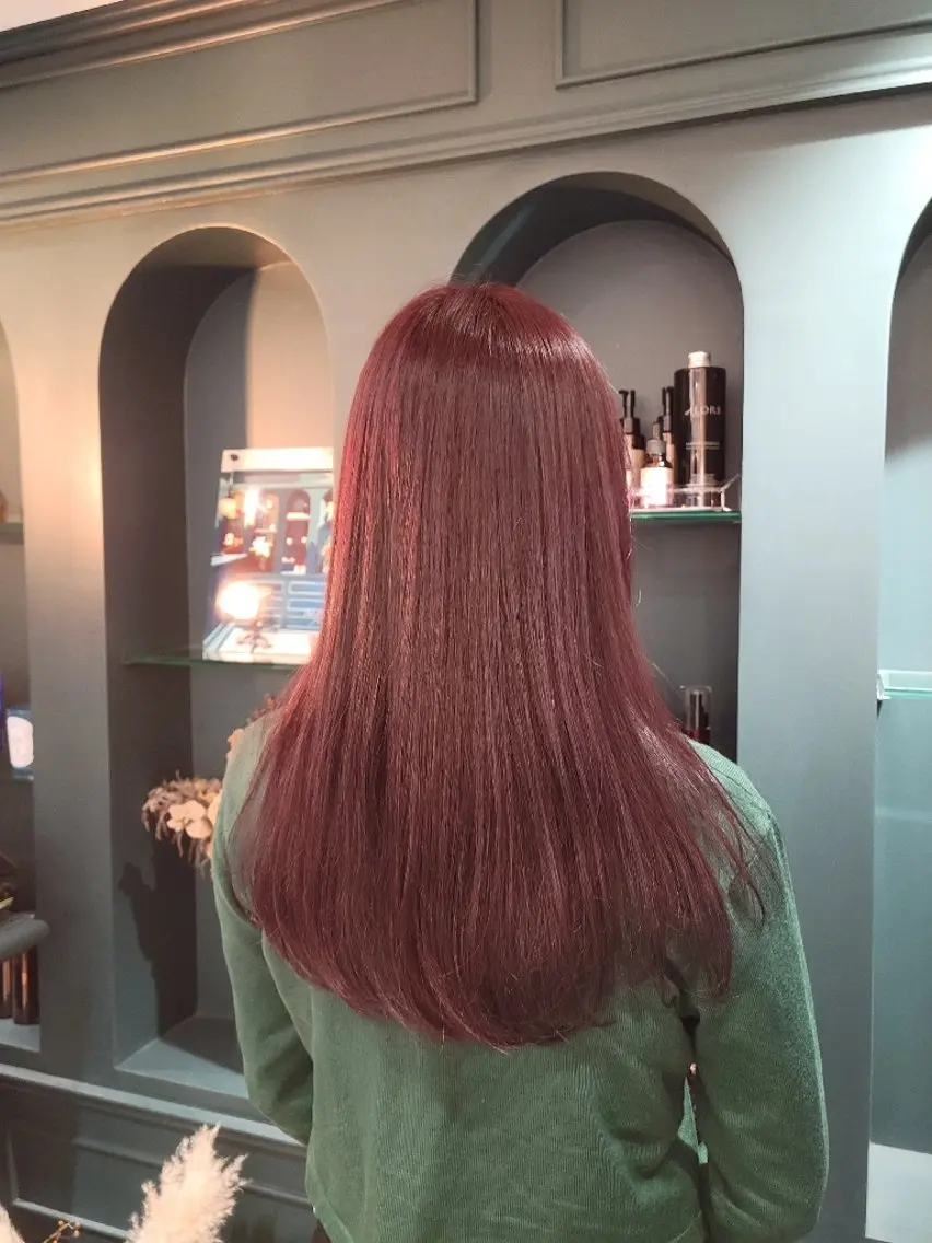 セミロング カラー ブリーチ ブリーチなしカラー ヘアカラー 【メンズ/レディース ✂️】momo🌷のヘアスタイル