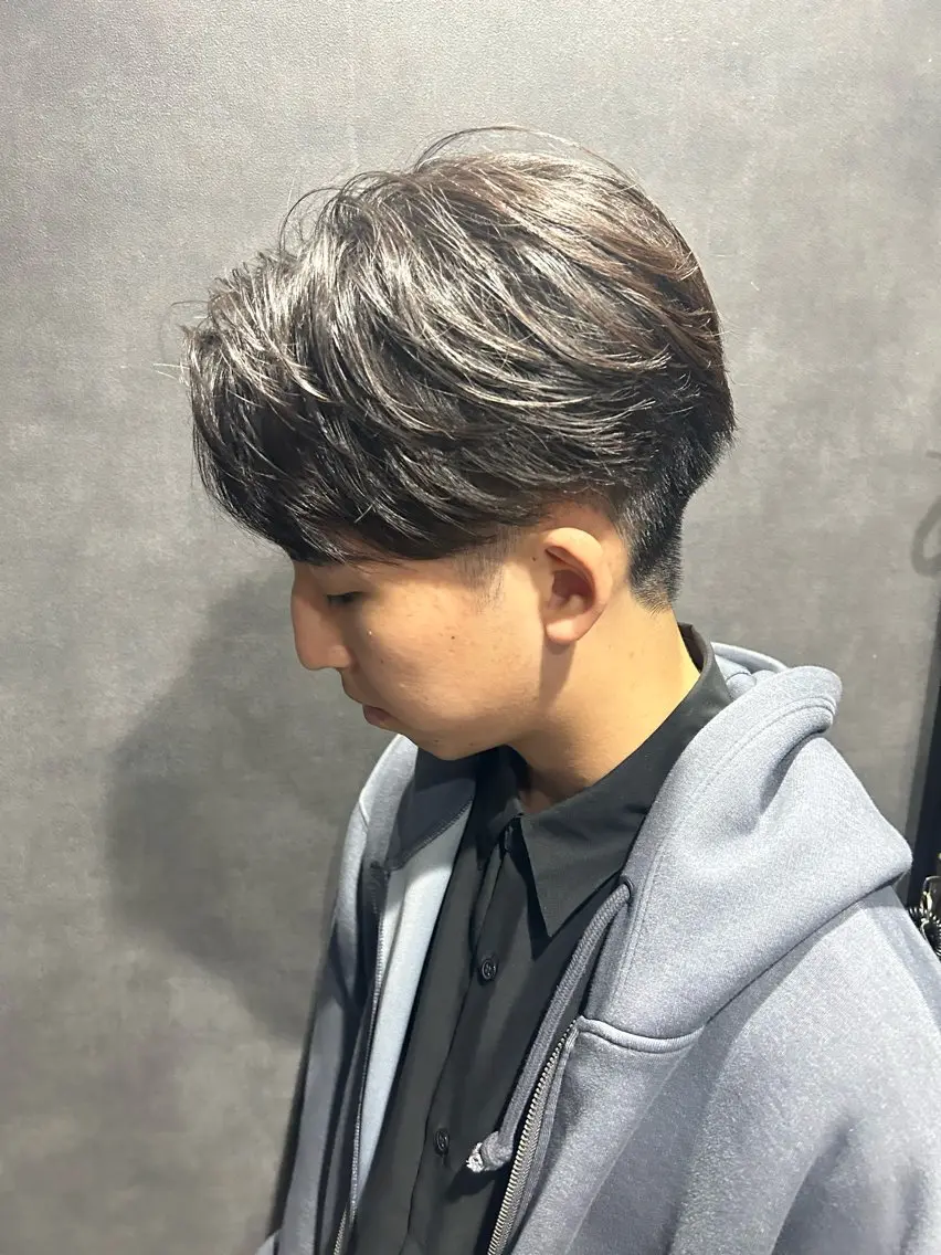 ショート パーマ メンズ カット パーマ 🐺森 雄飛/メンズ 韓国ヘアのヘアスタイル