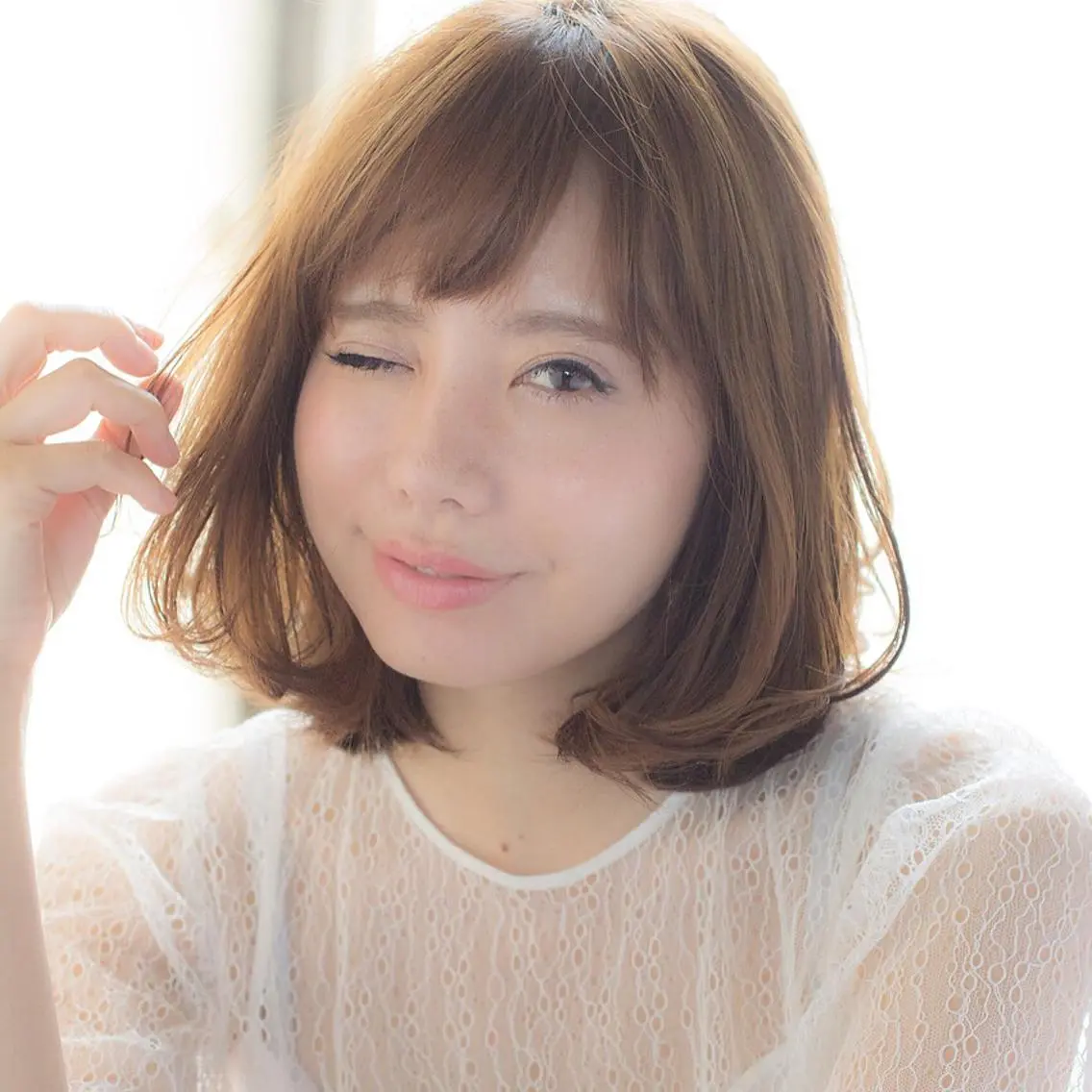 ミディアム カラー ブラウンカラー イルミナカラー カット ヘアカラー トリートメント 酸性縮毛矯正 店長浅野太郎のヘアスタイル