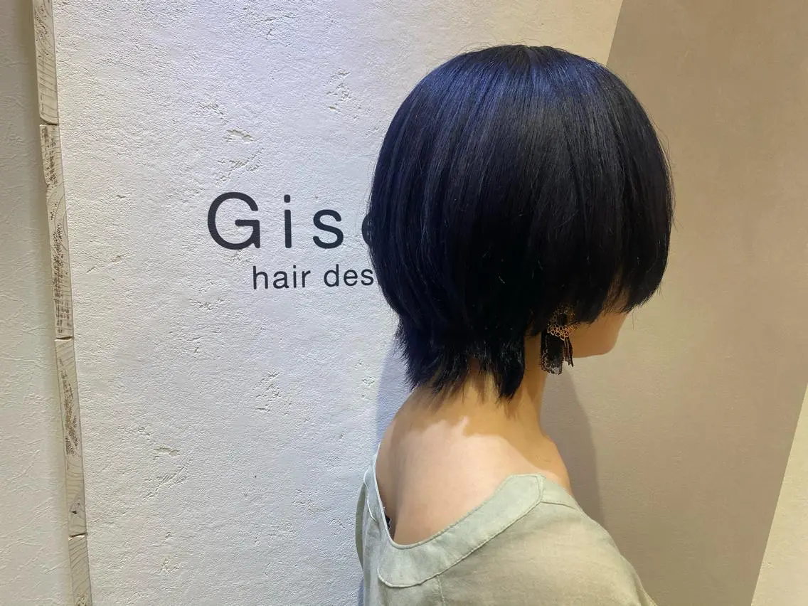 ショート カラー jill by gisel＿のヘアスタイル