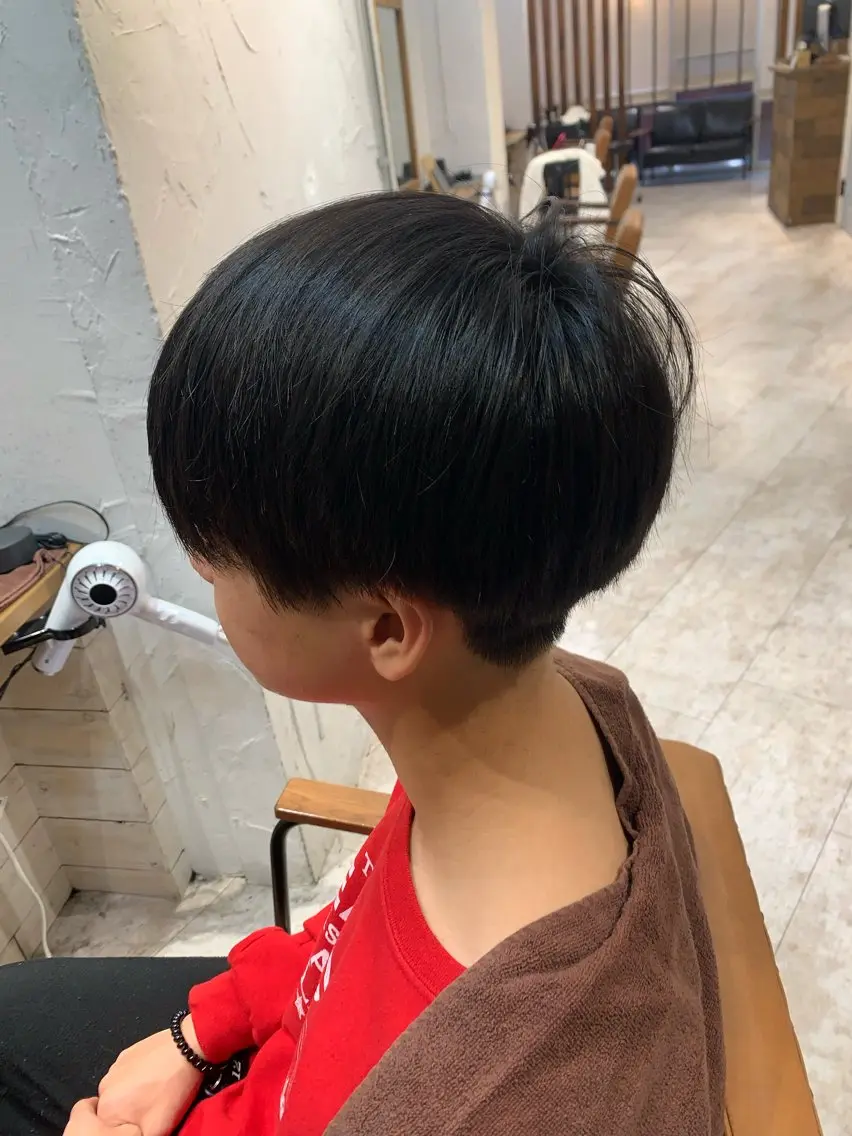 ショート メンズデザイナー Jojiのヘアスタイル