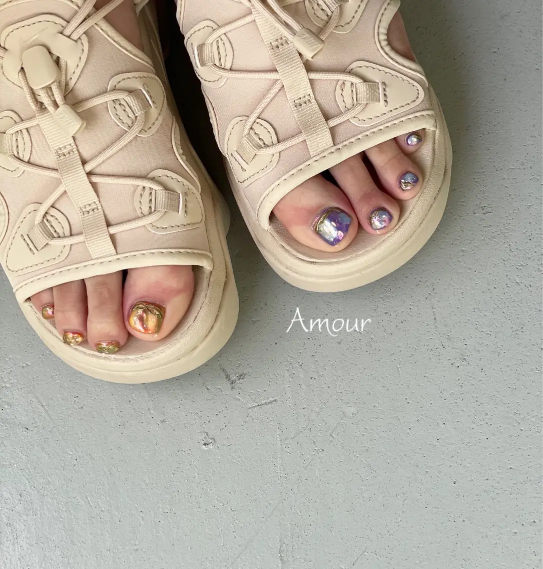 ネイル フットネイル ハンドネイル Nail Salon Amourのネイルデザイン
