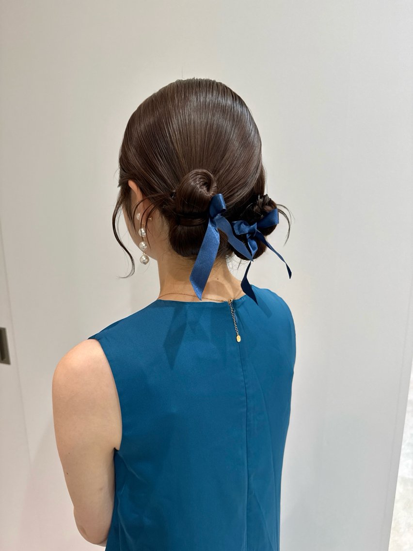 ミディアム ヘアセット 三輪 恭平のヘアスタイル