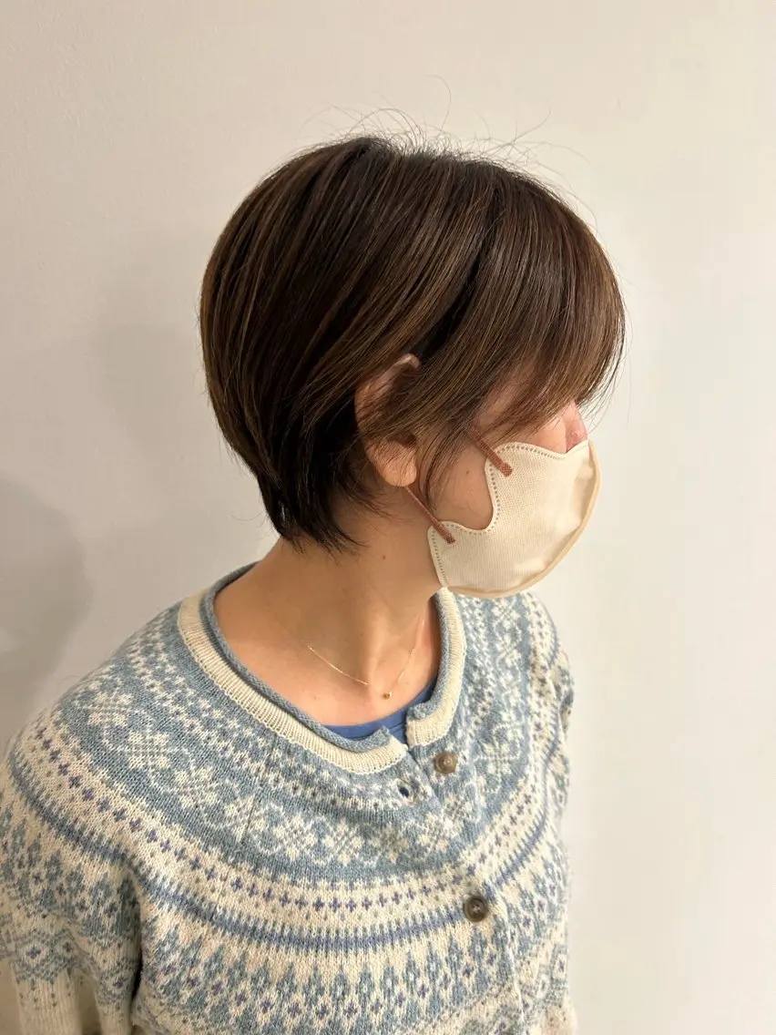 ショート 渡邊 穂乃美のヘアスタイル