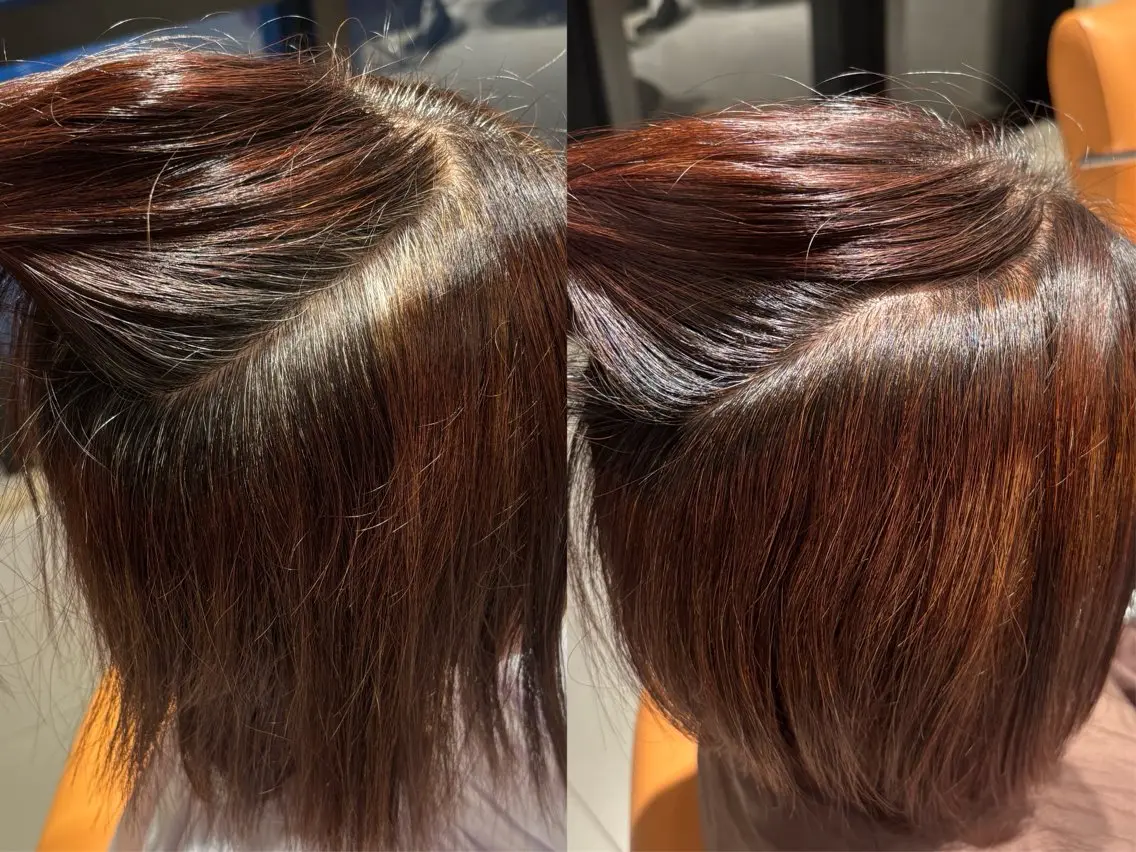 カラー チク ホノカのヘアスタイル