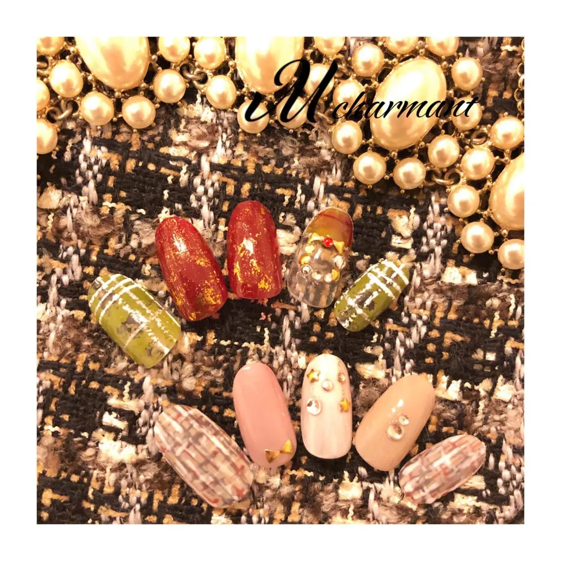 ネイル 冬ネイル クリスマス unwind⌇ Mayuのネイルデザイン
