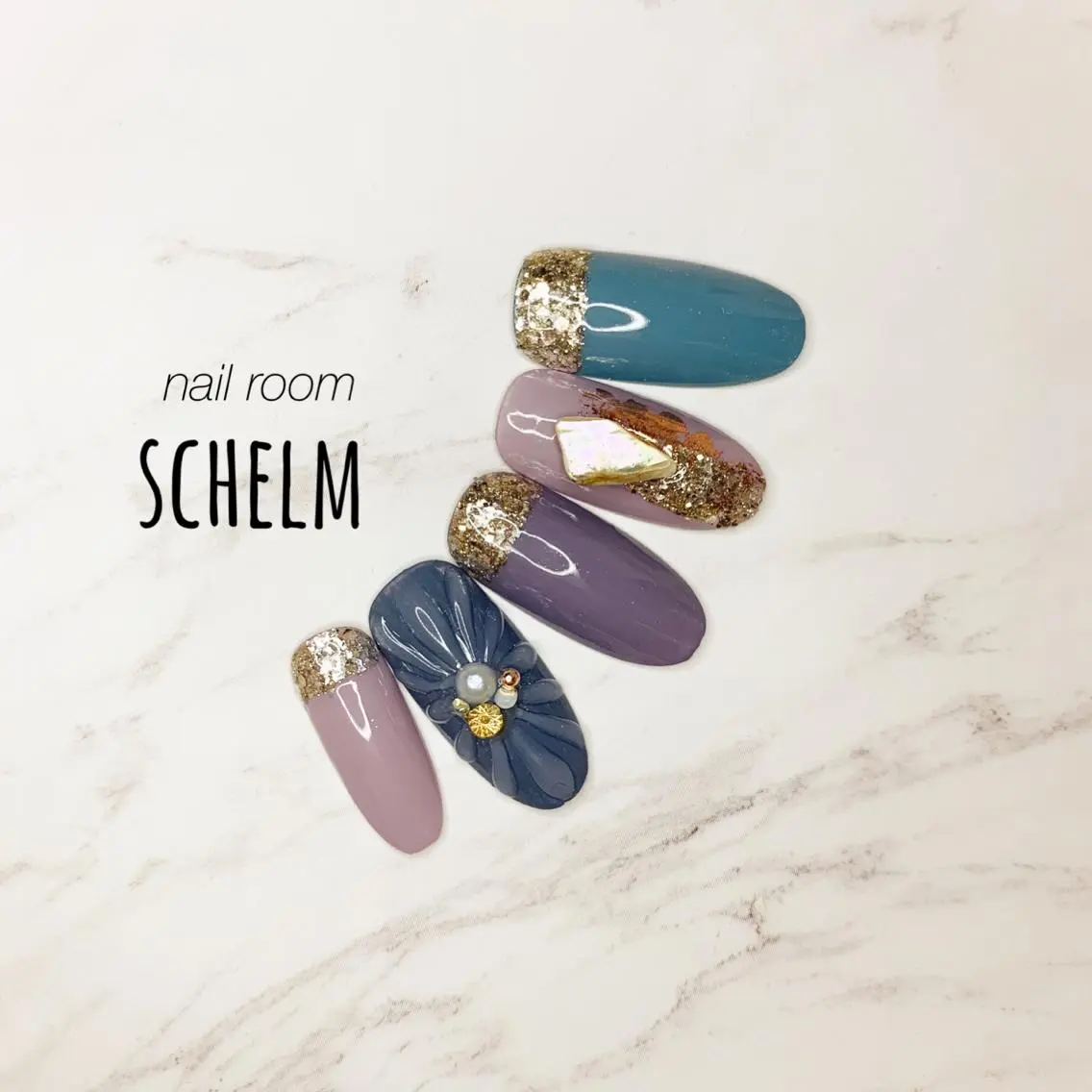 ネイル ハンドネイル nail room シュレムのネイルデザイン
