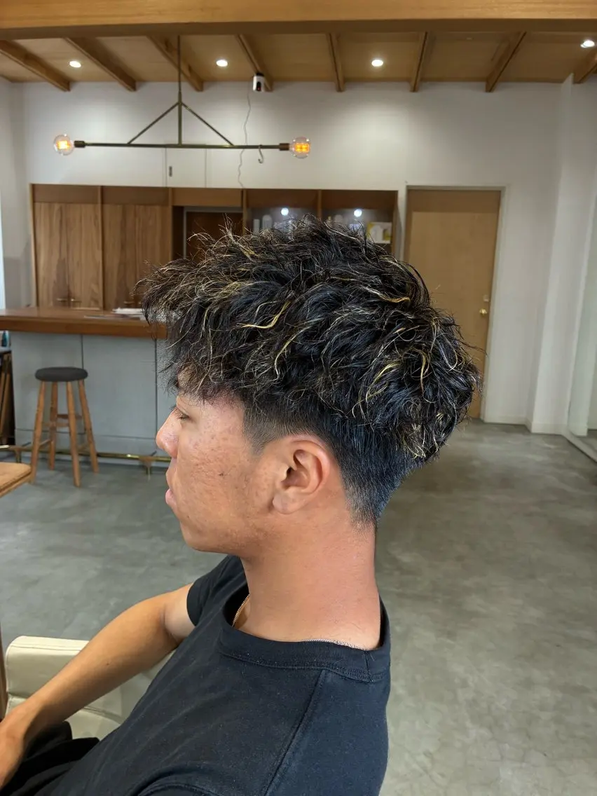 【メンズツイストパーマ】+カット込みの写真