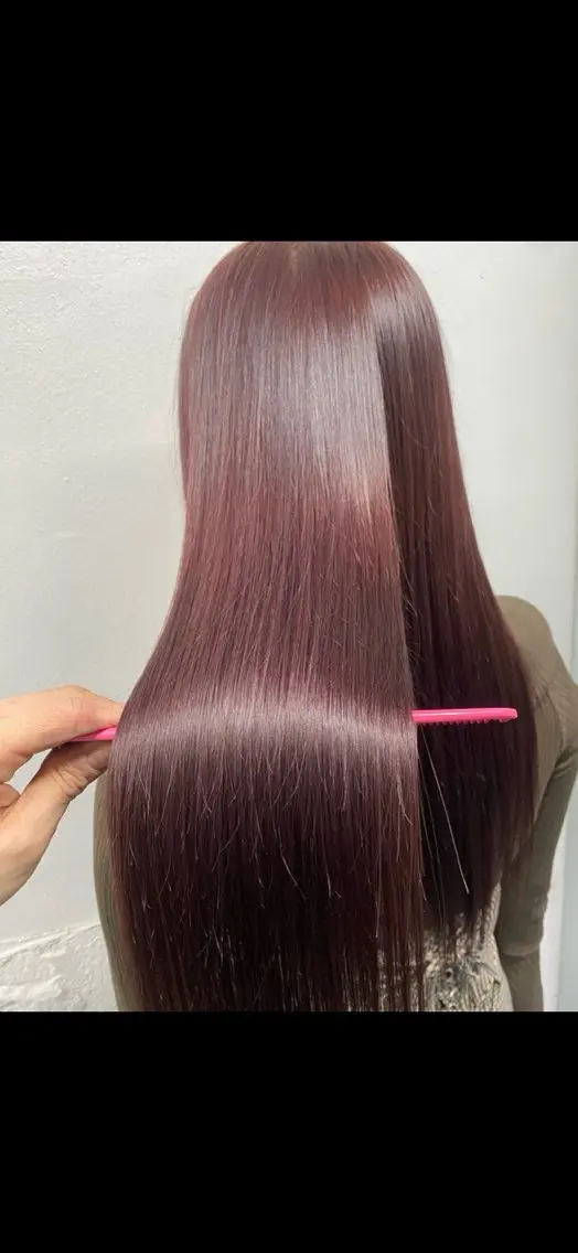 ロング カラー カット ヘアカラー トリートメント 魅力引き出しヘア🐾 るくものヘアスタイル