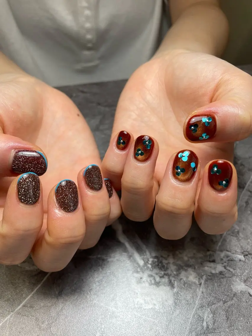ネイル ハンドネイル nail salon 3🌞越谷のネイルデザイン