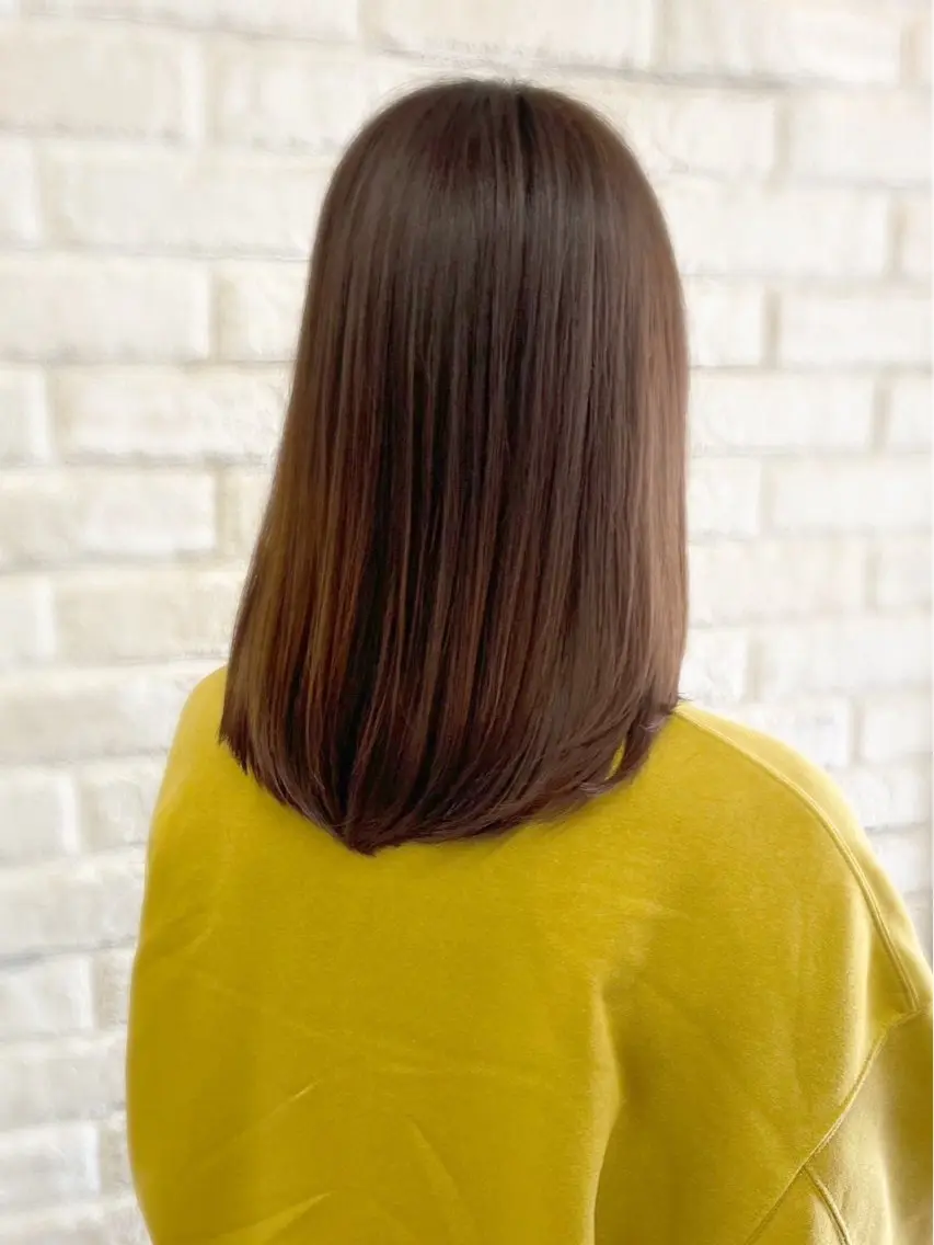 セミロング レイヤーカット 政木 紳吾のヘアスタイル