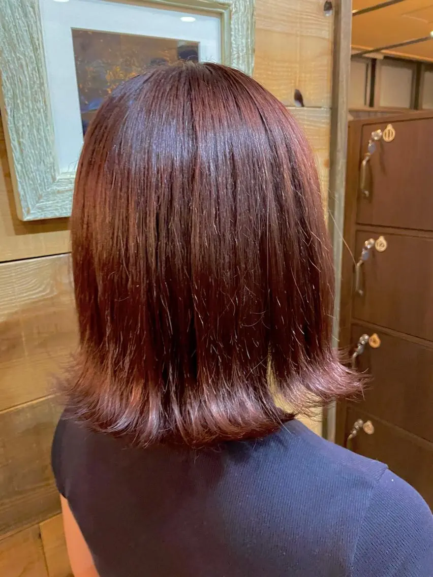 💇🏼‍♀️似合わせカット＋酸熱トリートメント🍀の写真