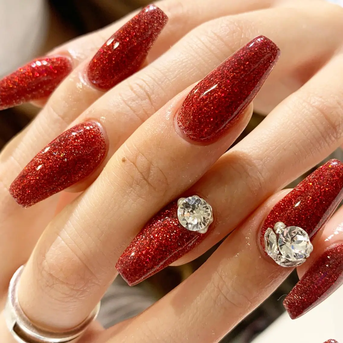 ネイル bijou nails 蓮のネイルデザイン