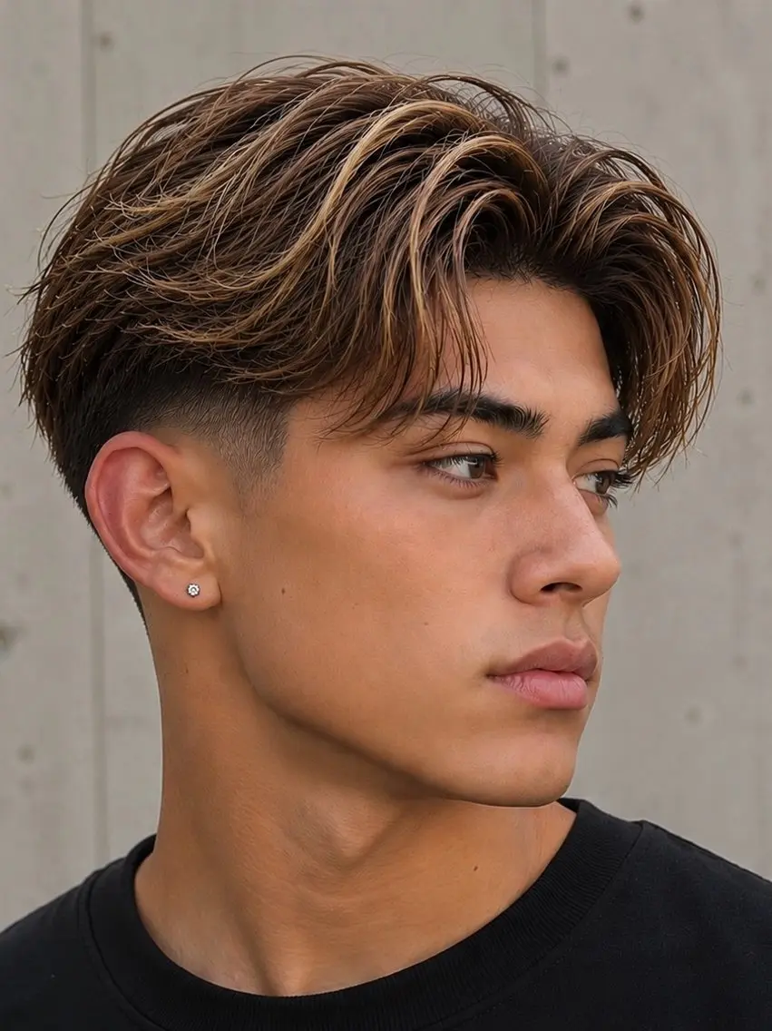 ショート カラー メンズ スパイキーショート/ 海外風特化/田代悠大のヘアスタイル