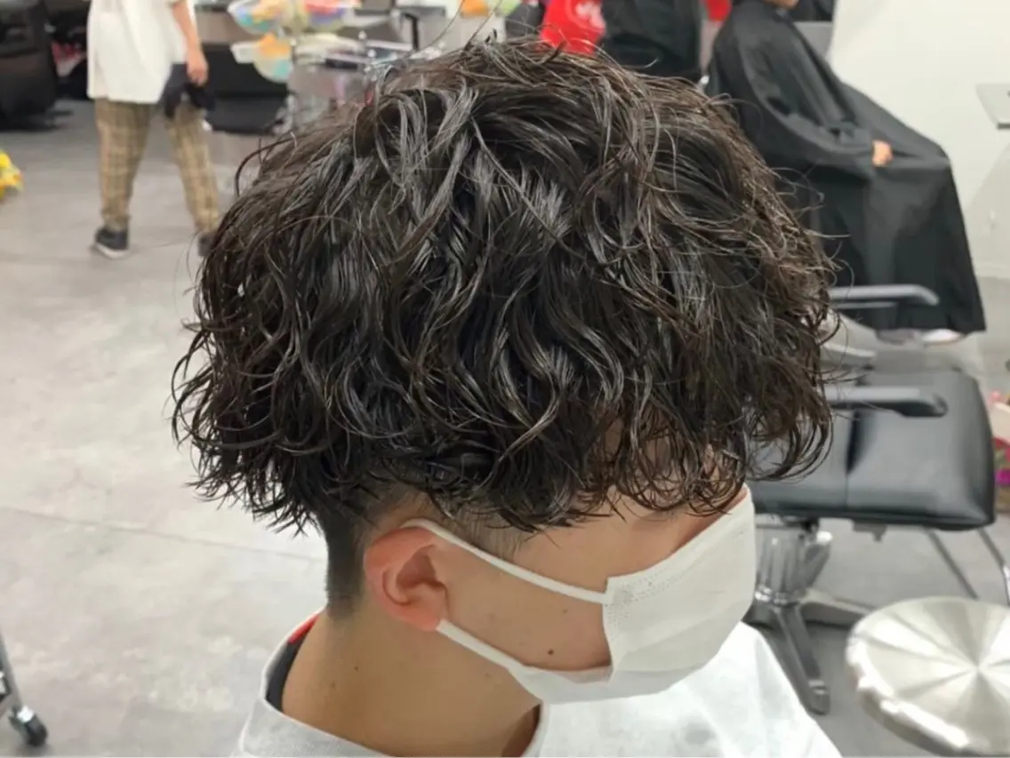 パーマ メンズ カット パーマ パーマ支持率No.1 ❤️🔥安成弾のヘアスタイル