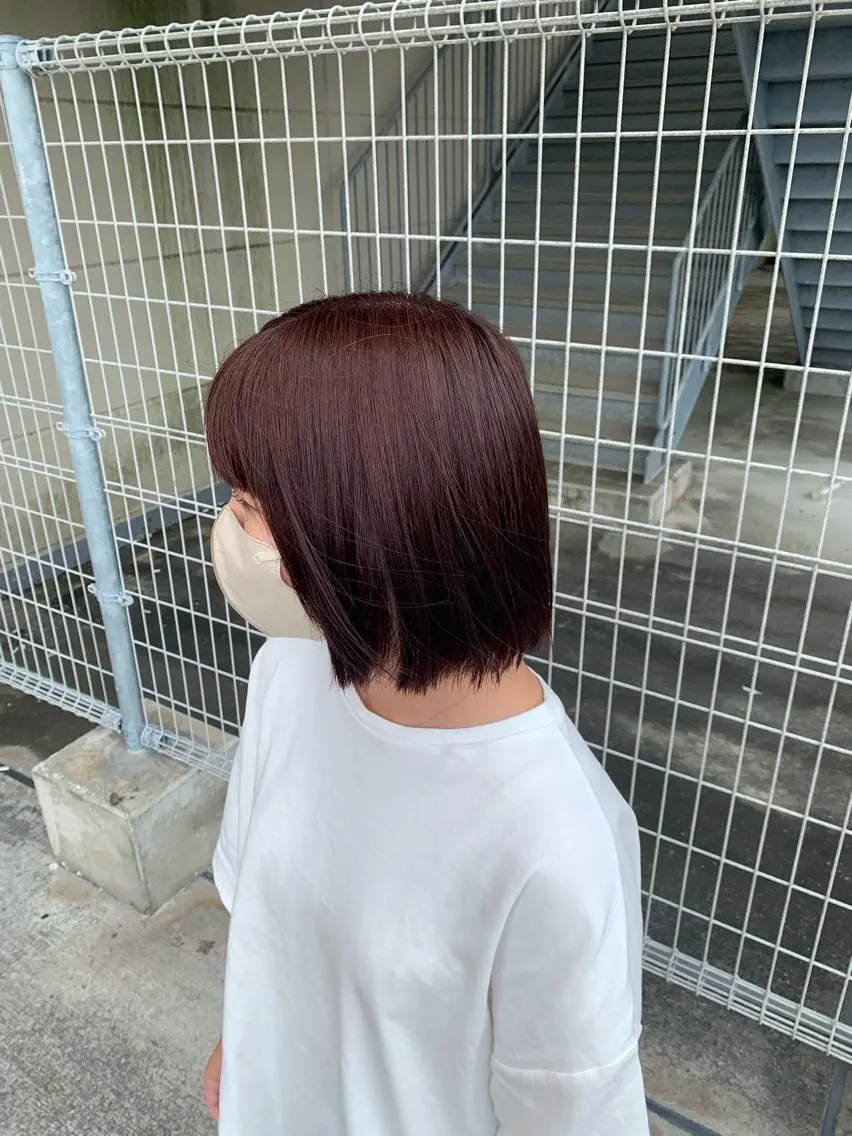 カラー ブリーチ ブリーチなしカラー Niina→ anan AVEDAのヘアスタイル