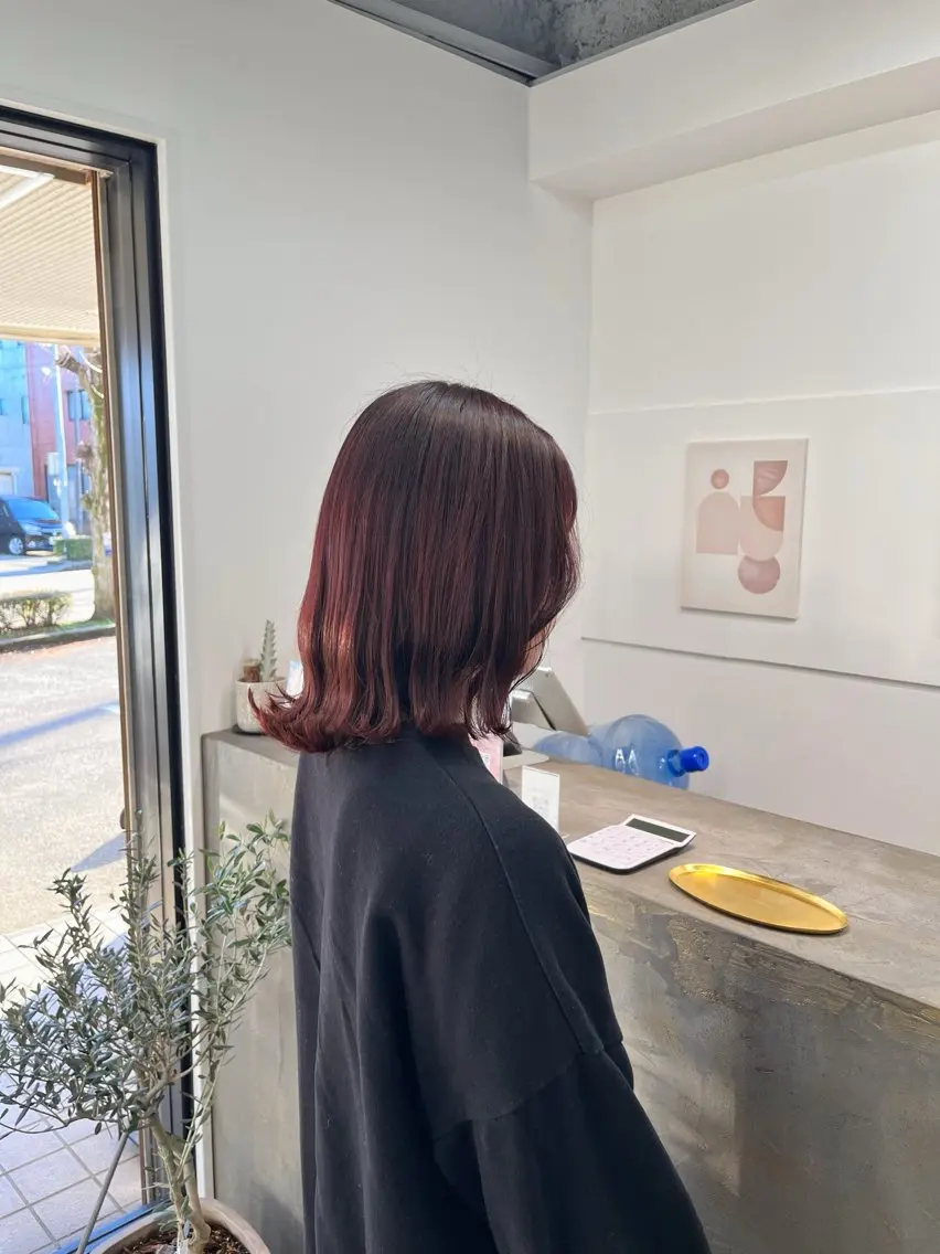 ミディアム 前 侃太のヘアスタイル