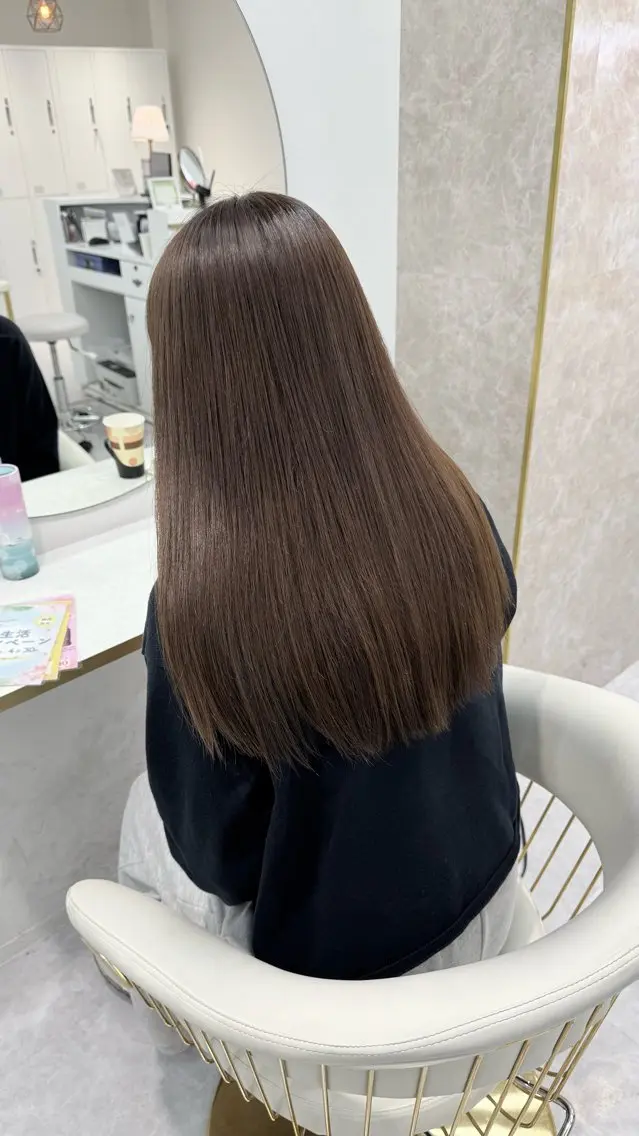 カラー+オージュア2STEPトリートメントの写真
