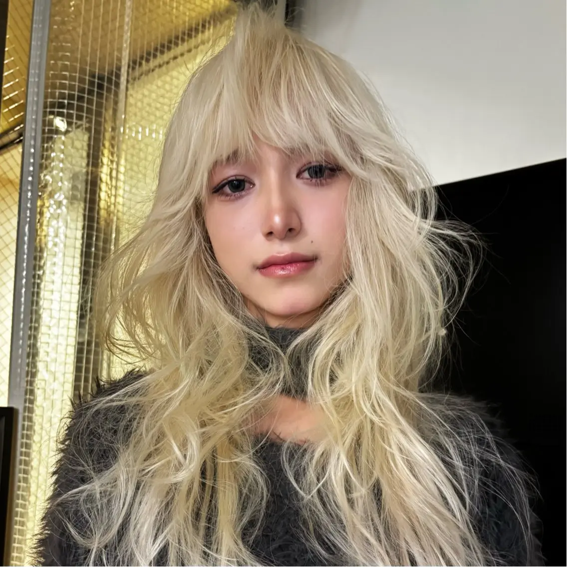 ロング カラー 中野 晴登のヘアスタイル