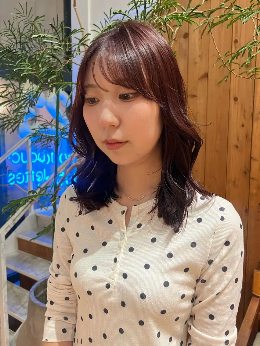 カラー ヘアカラー 後藤 叶芽のヘアスタイル