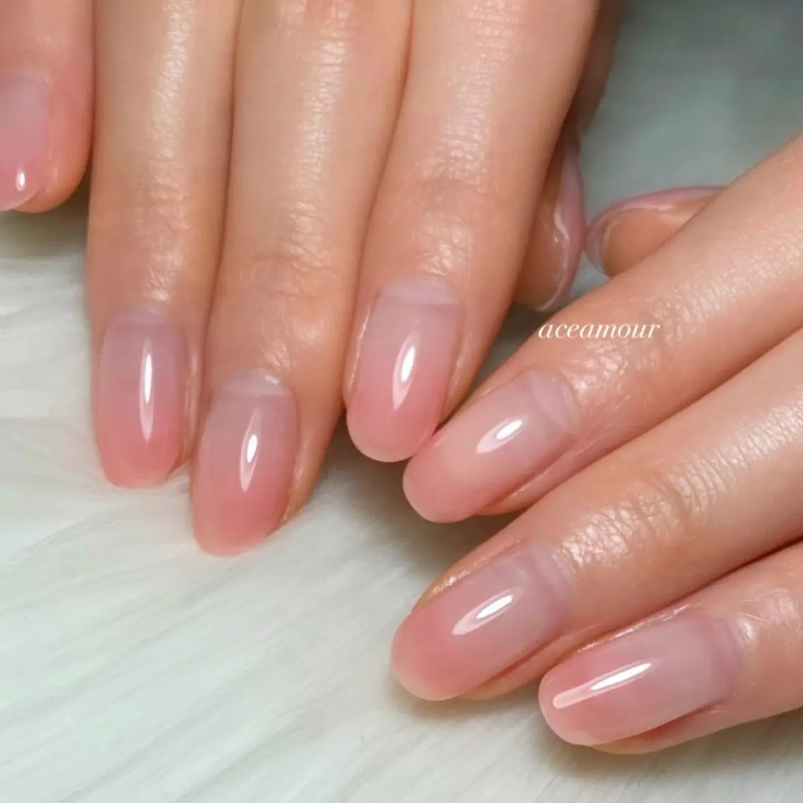 ネイル ハンドネイル ハンドケア ネイル/耳つぼ /新ホワイトニングのネイルデザイン