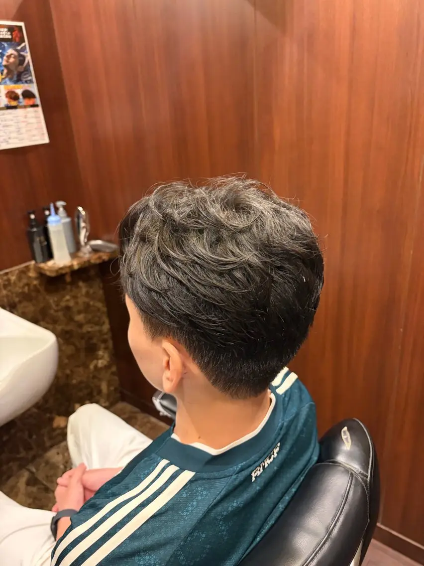 ショート メンズ 荻野 青空のヘアスタイル