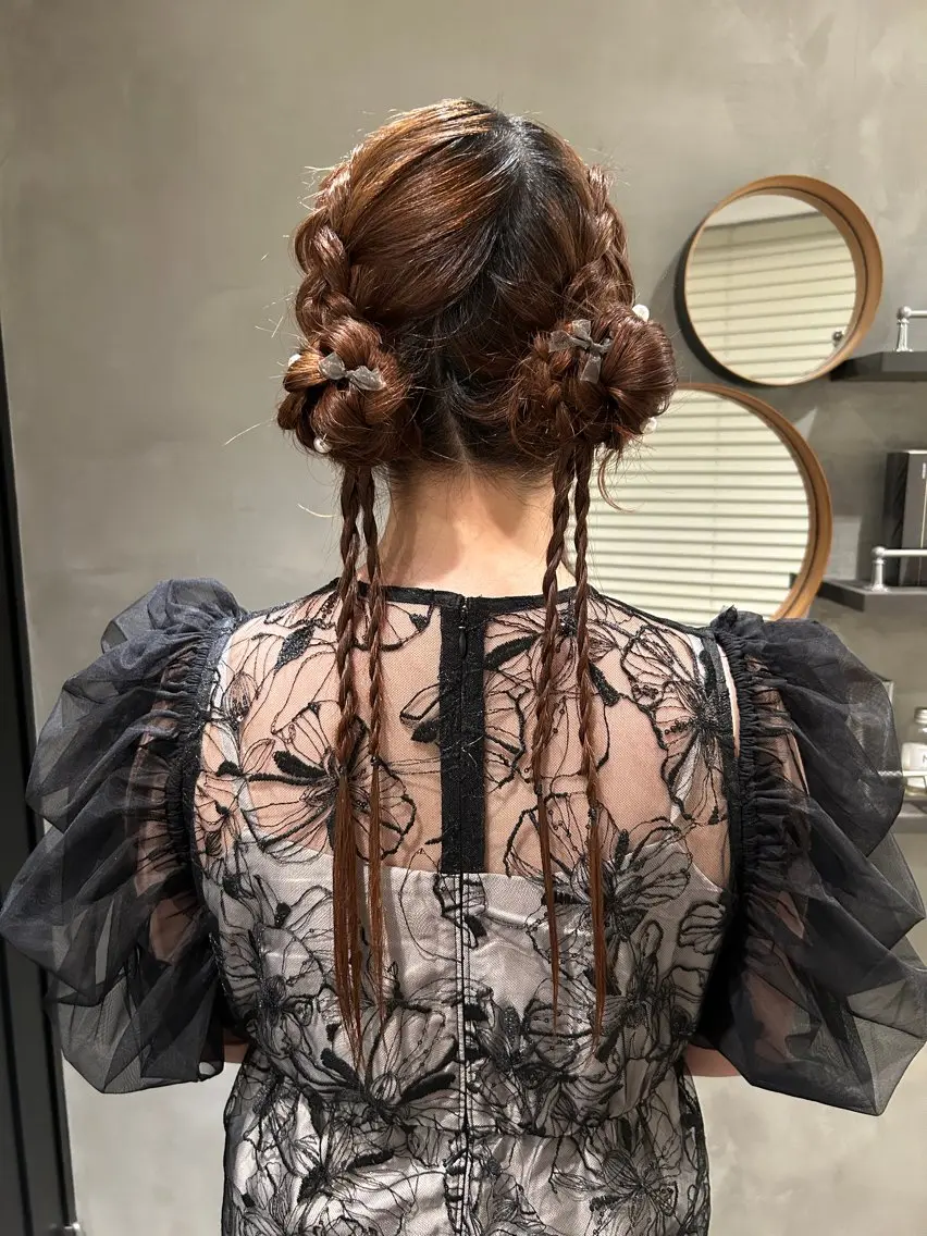 ロング ヘアアレンジ ヘアセット デザイン/アレンジ ❤︎イシイレイのヘアスタイル