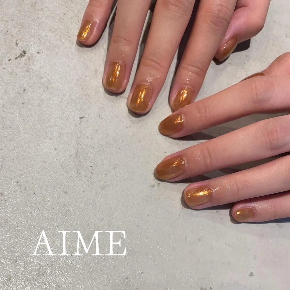 ネイル アートネイル ハンドネイル AIME （momo）のネイルデザイン
