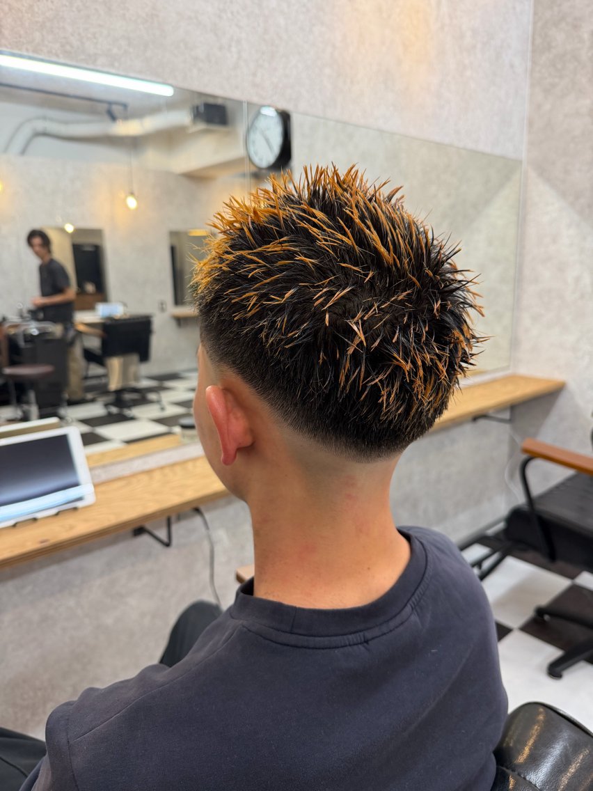 ショート メンズ カット 【メッシュ×パーマ】 ❤️🔥Koukiのヘアスタイル
