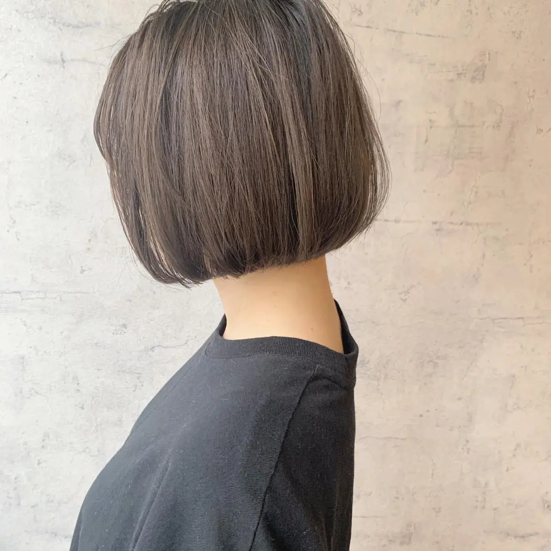 ミディアム カラー ブルーカラー グラデーションカラー グレージュ ハイライトカラー オレンジ 池田 真由美のヘアスタイル