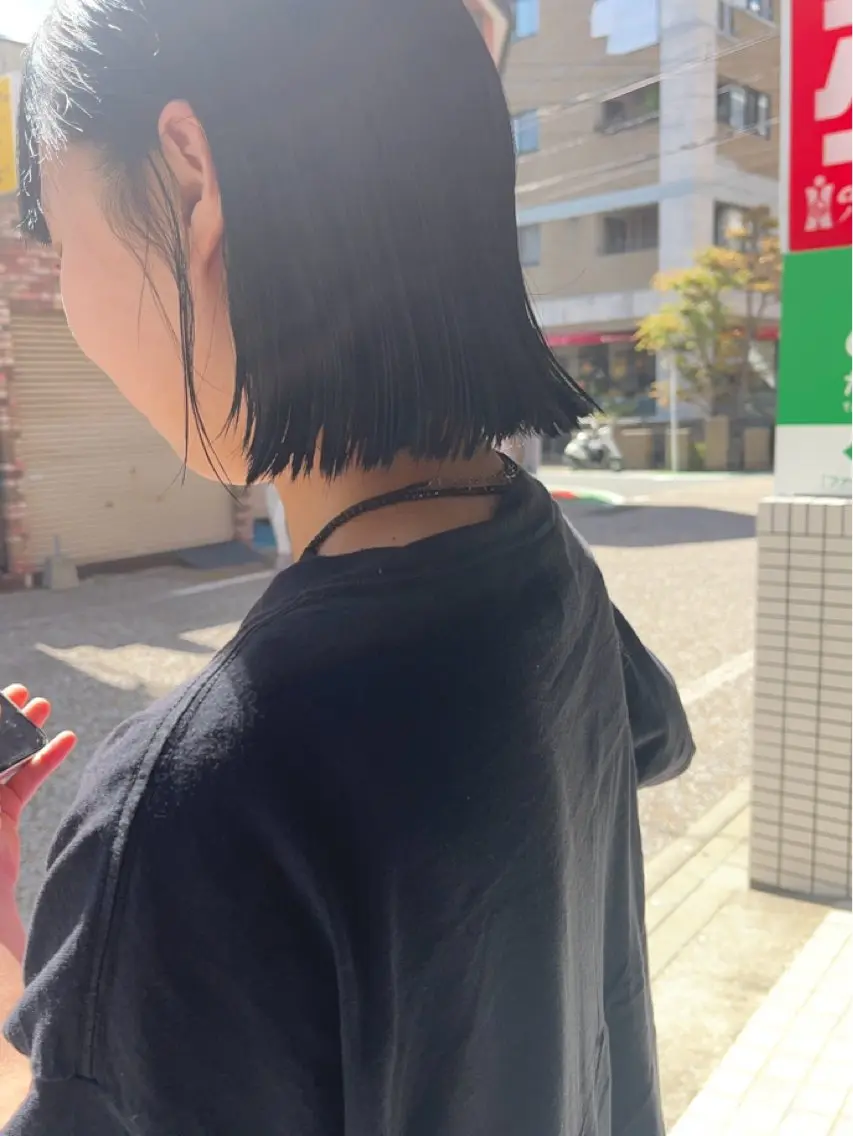 ミディアム カラー RIO 福岡美容師のヘアスタイル