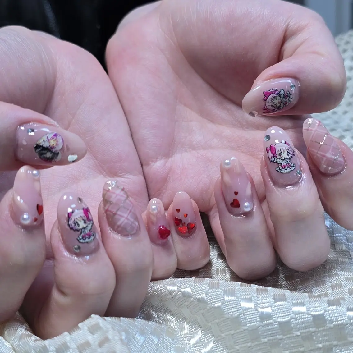 ネイル 持ち込み もるみちゅ nailのネイルデザイン
