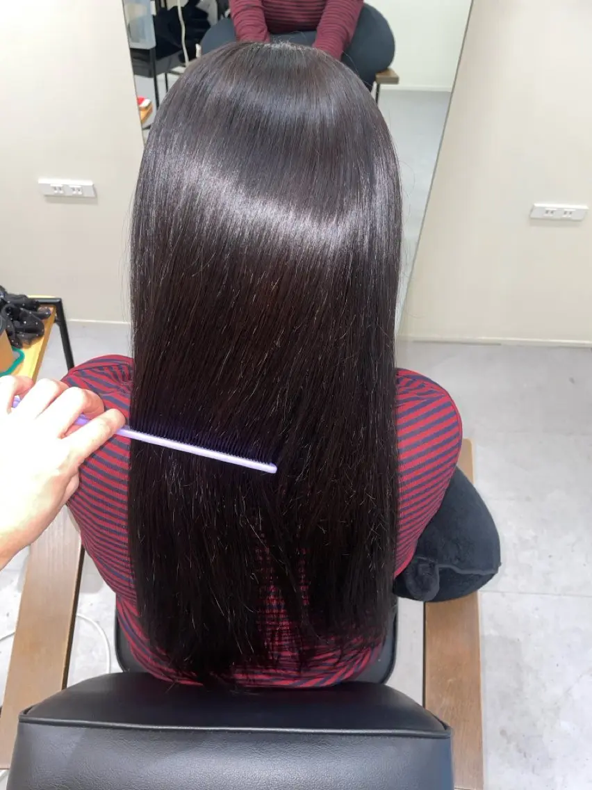 ロング カラー ヘアカラー JURI /HUIのヘアスタイル