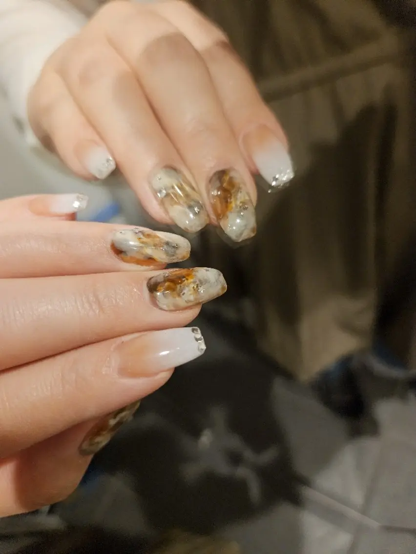 ネイル shellnail 大阪市港区ネイルのネイルデザイン