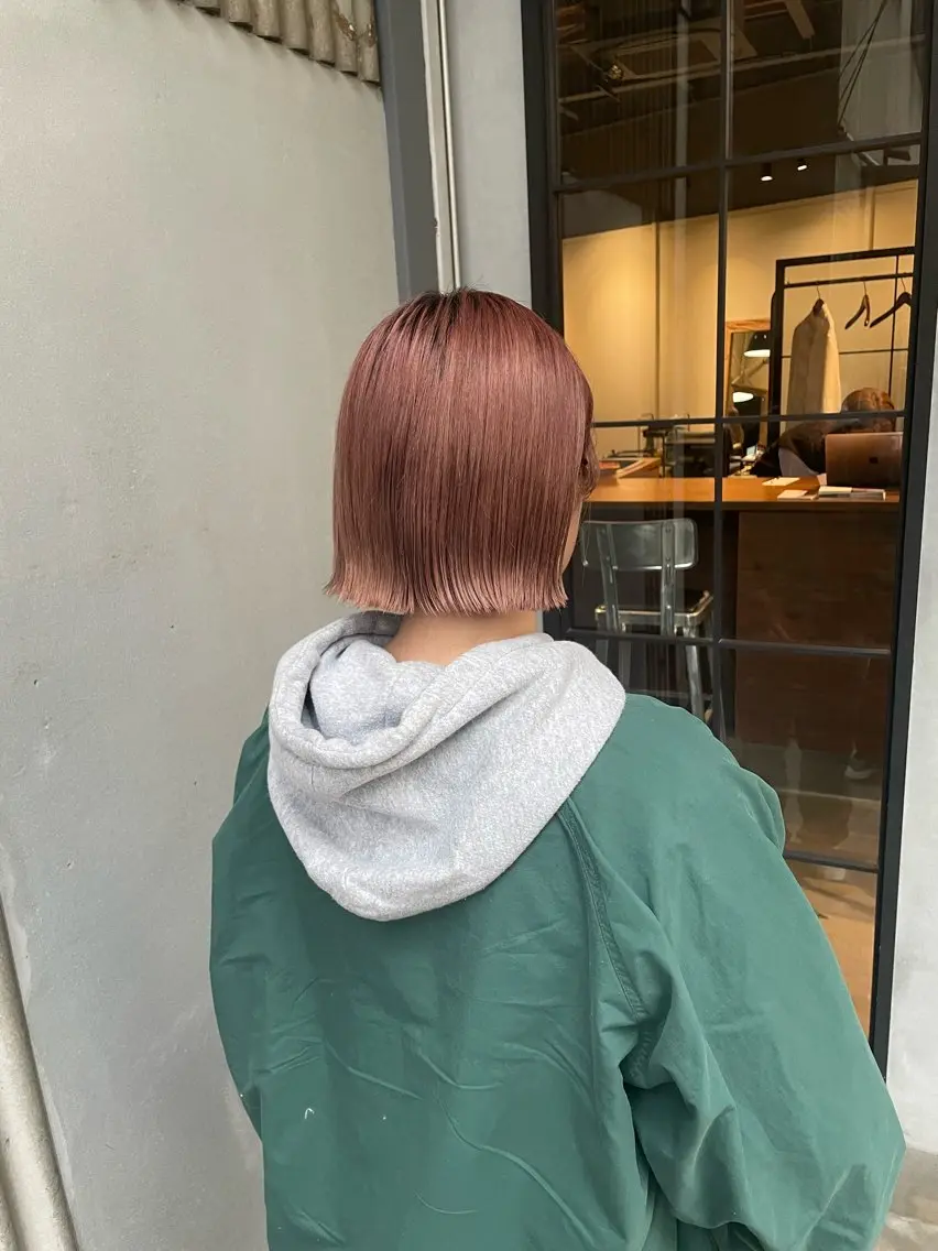 ショート カット ヘアカラー トリートメント ボブ／パーマ指名 No. 1🍃れんとのヘアスタイル