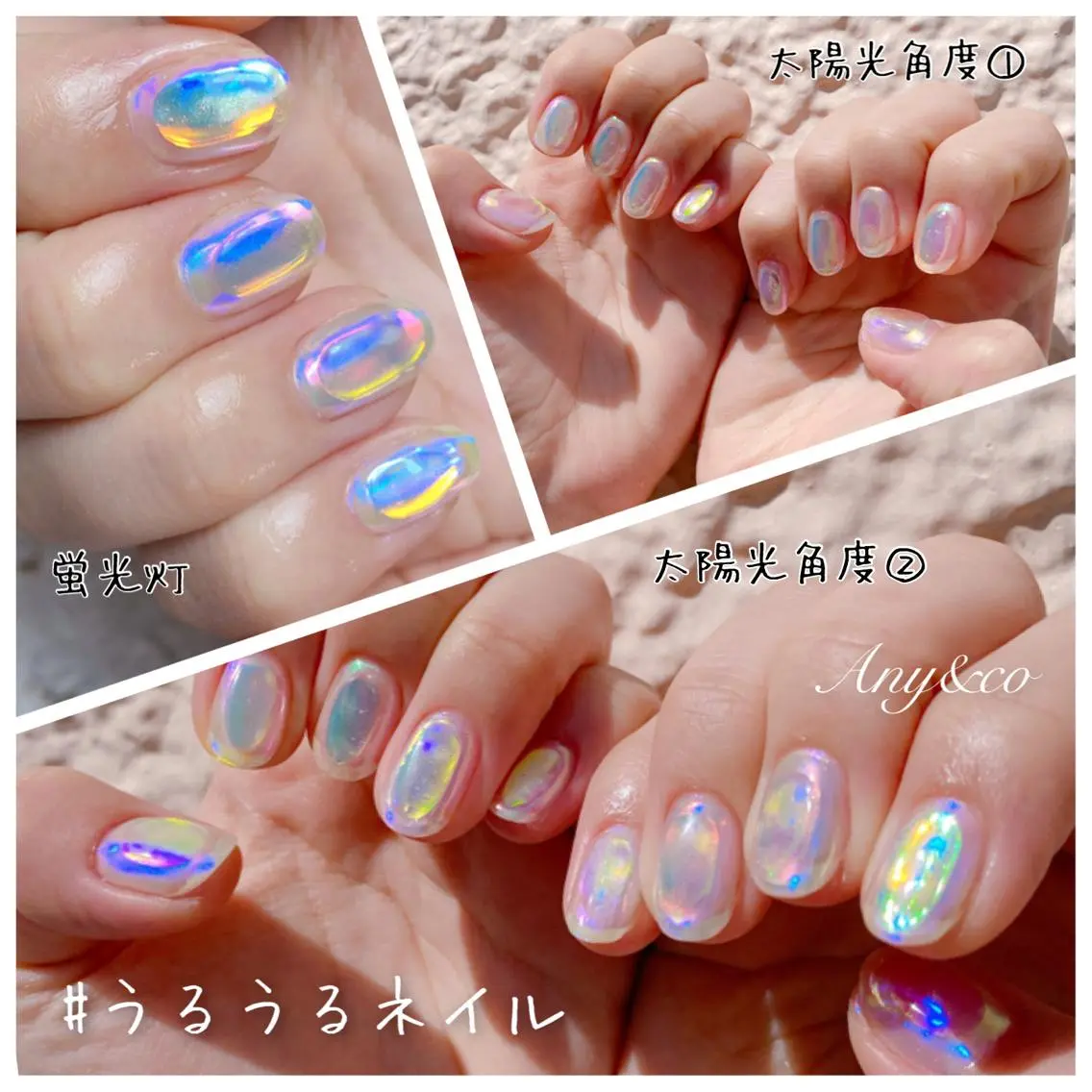 ネイル 氷ネイル・うるうるネイル Any&co 【エニコ】のマツエク・マツパデザイン