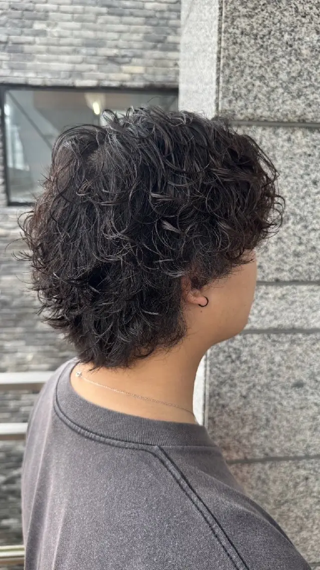 パーマ メンズ メンズパーマ パーマ 昆野 幸輝のヘアスタイル