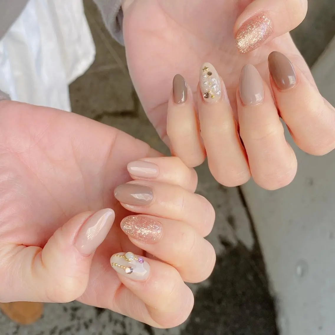 ネイル ハンドネイル 長谷川 奈緒美のネイルデザイン