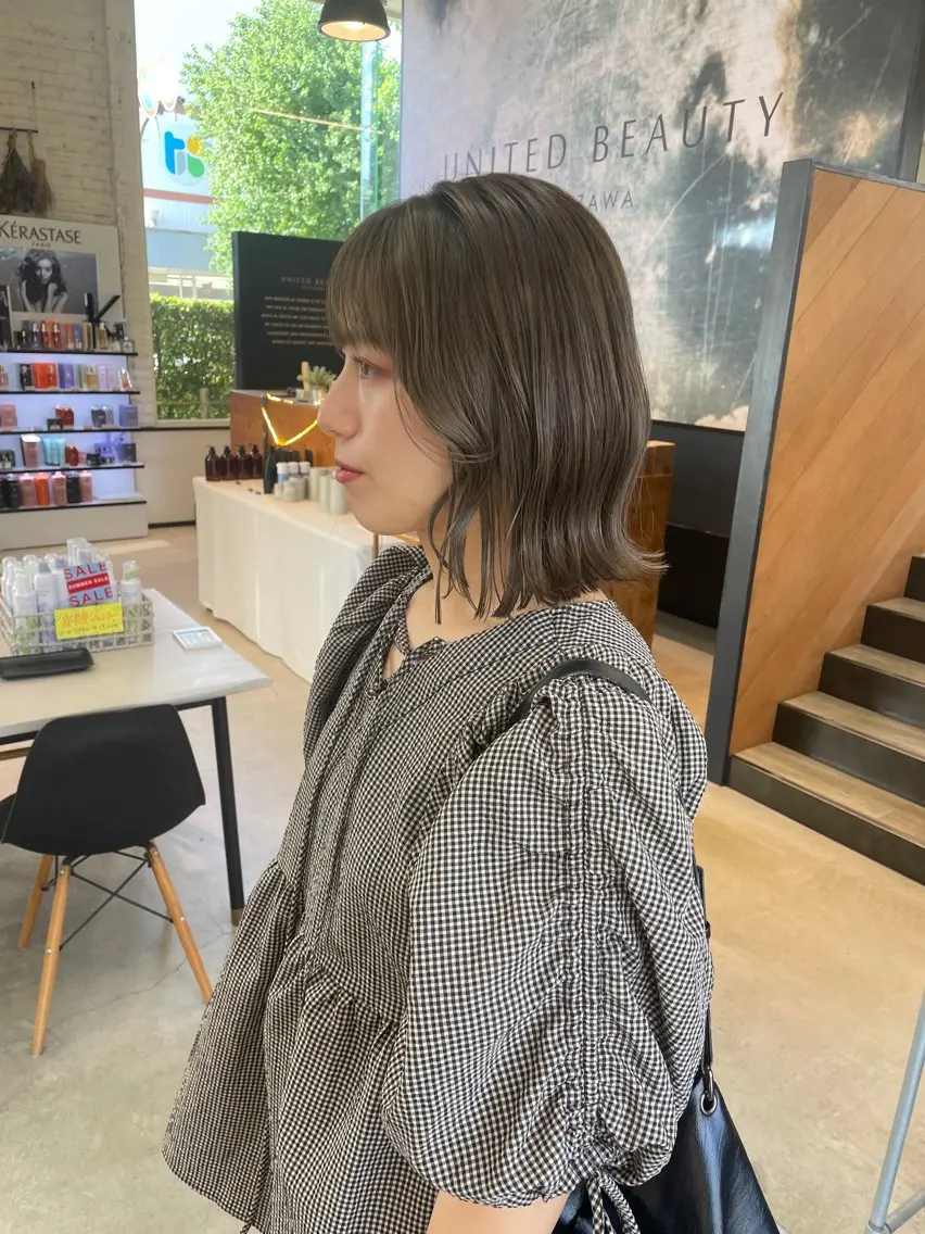 【新メニュー⭐️】カットカラー水素ケアの写真