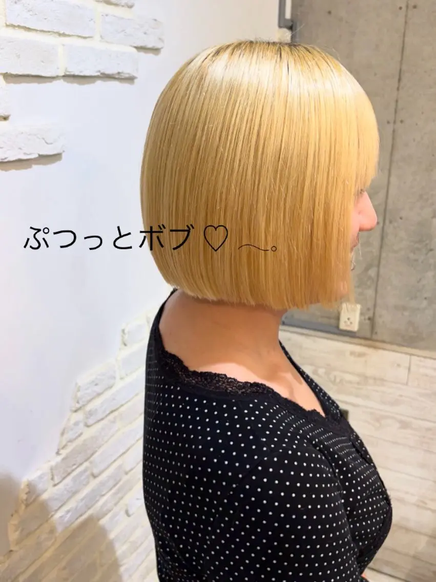 ショート ボブ 高田 絵未のヘアスタイル