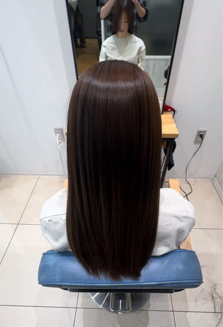 ミディアム 髪質改善 トリートメント 谷口 琉希のヘアスタイル