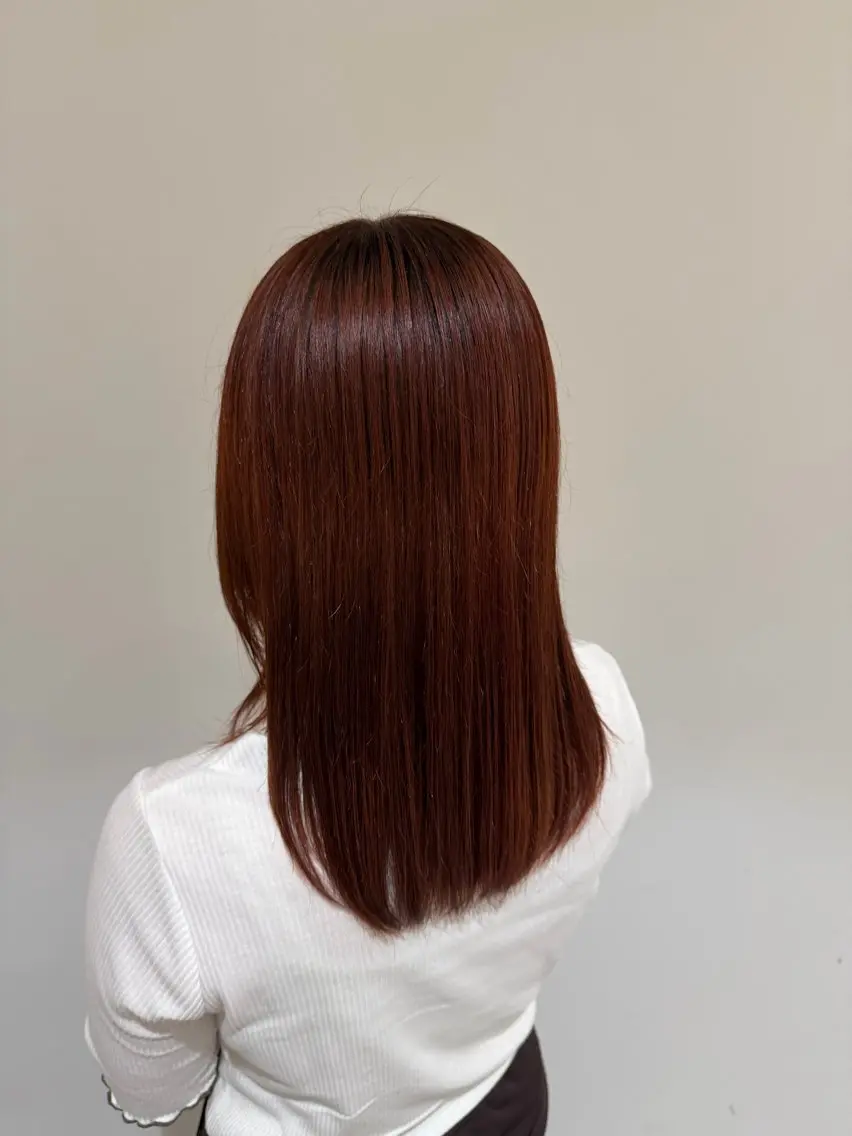 カラー hinata 🩵のヘアスタイル