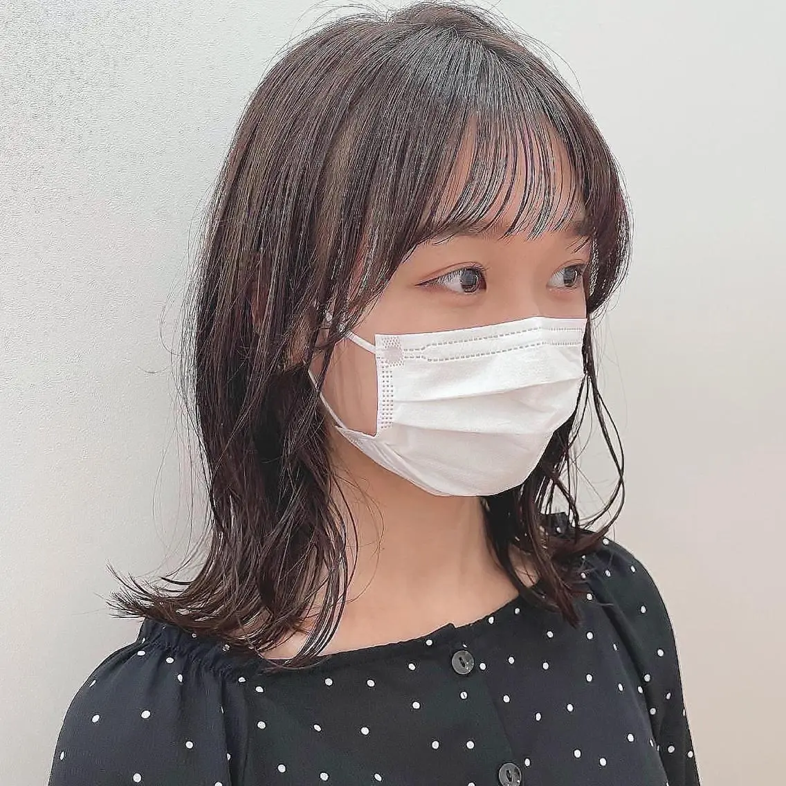 ミディアム カラー カット ヘアカラー 片山美穂 心斎橋・なんばのヘアスタイル